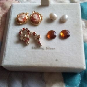 Bundle of earrings